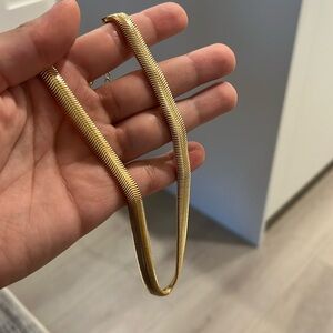 18k gold plated necklace